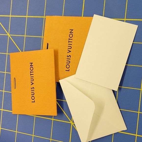 Louis Vuitton Set of 2 Gift Cards 3"ish - Picture 1 of 1